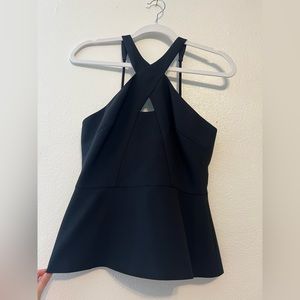 NWT BCBG Maxazria peplum top